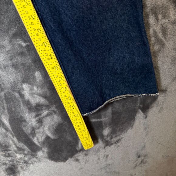 Vintage 80s Sergio Valente Dark Wash Denim Jeans Size 36x35 Western - Picture 4 of 7